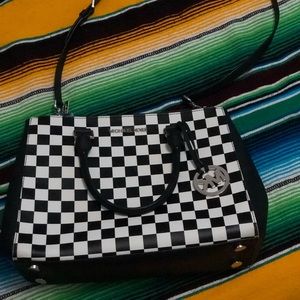 Michael Kors checkerboard crossbody